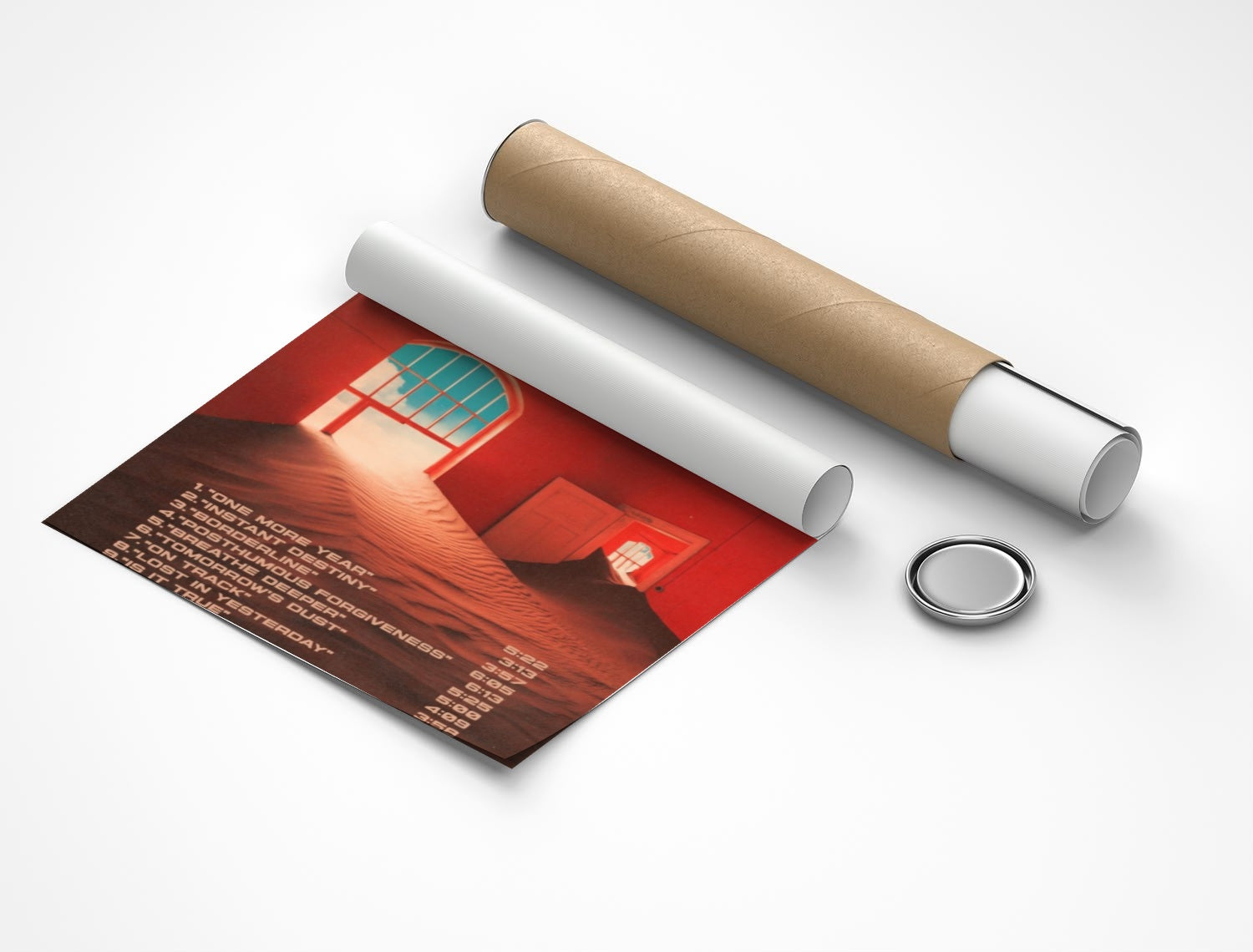 Rolled poster