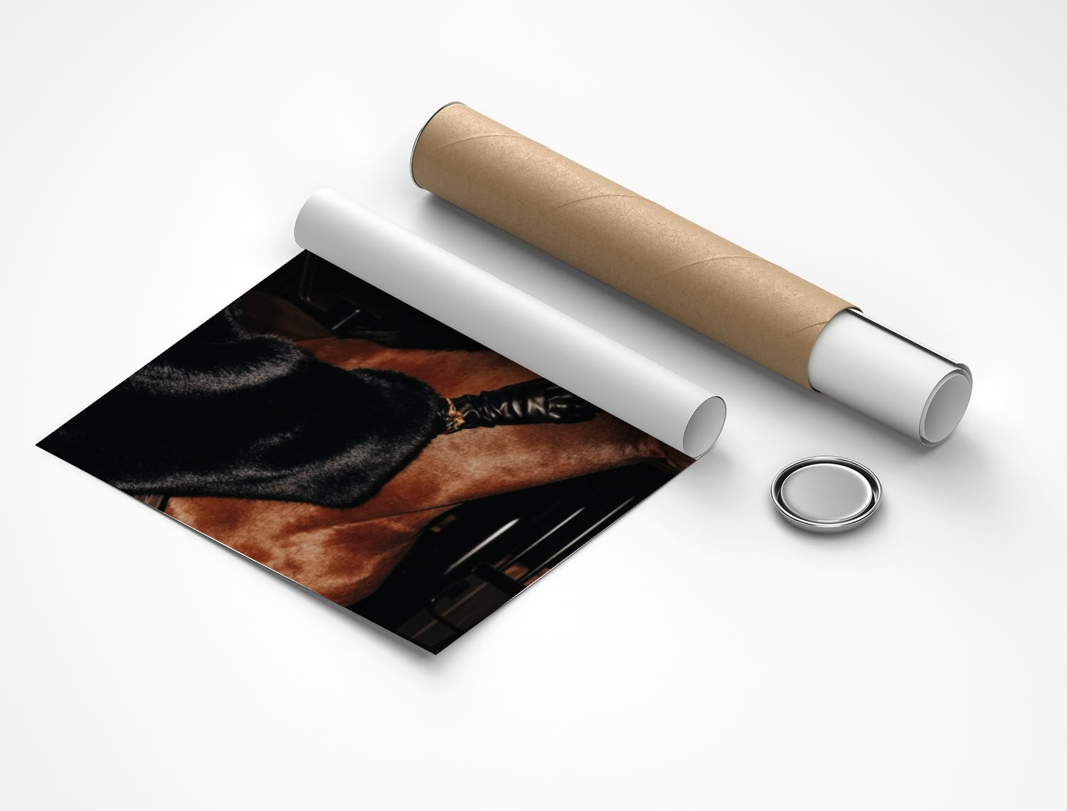 Rolled poster