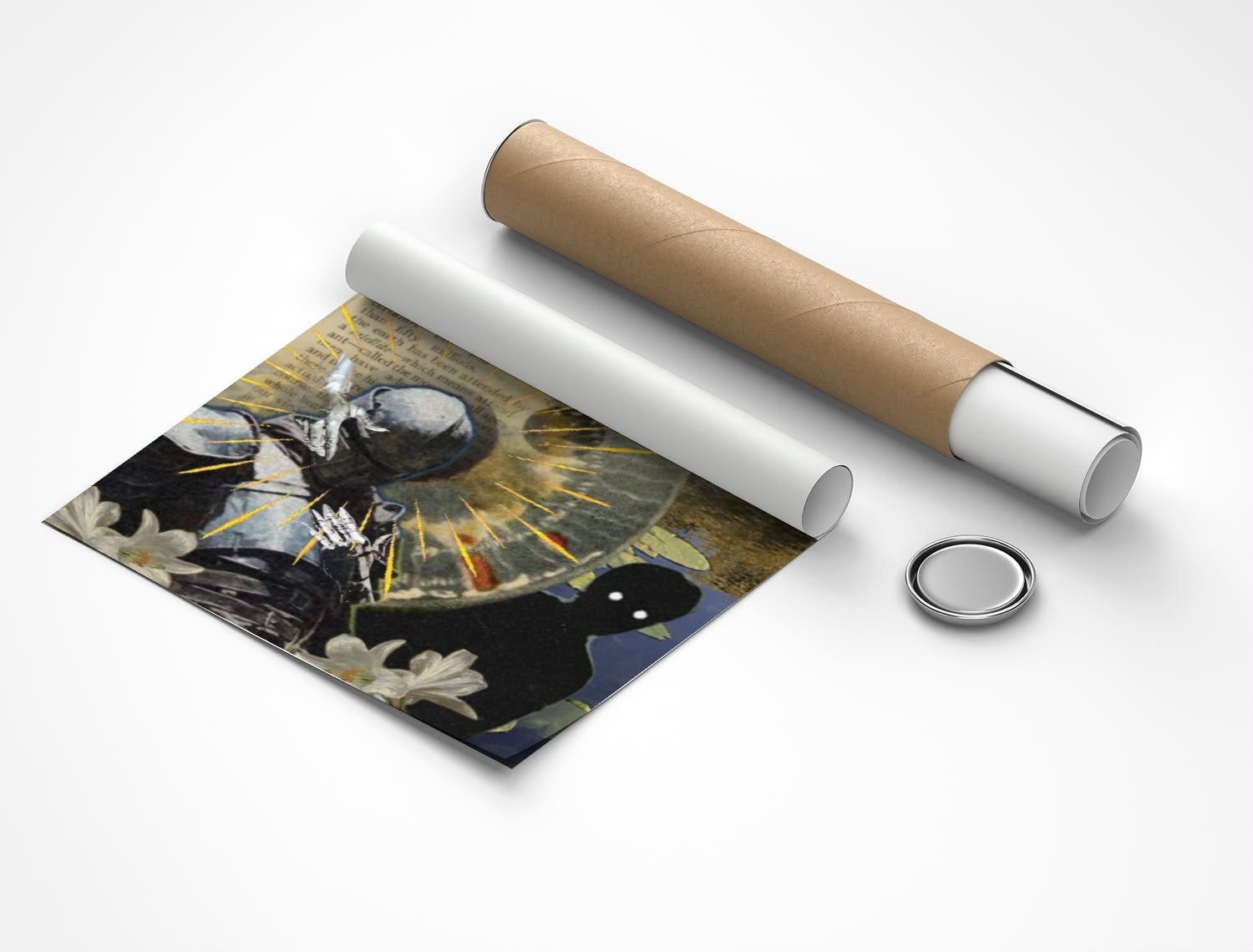 Rolled poster