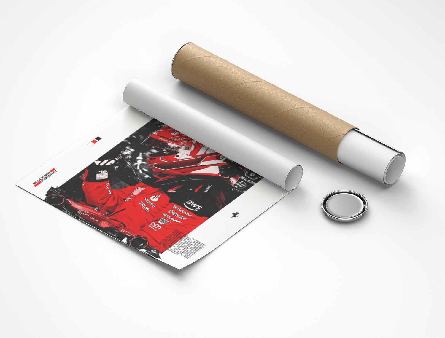 Rolled poster