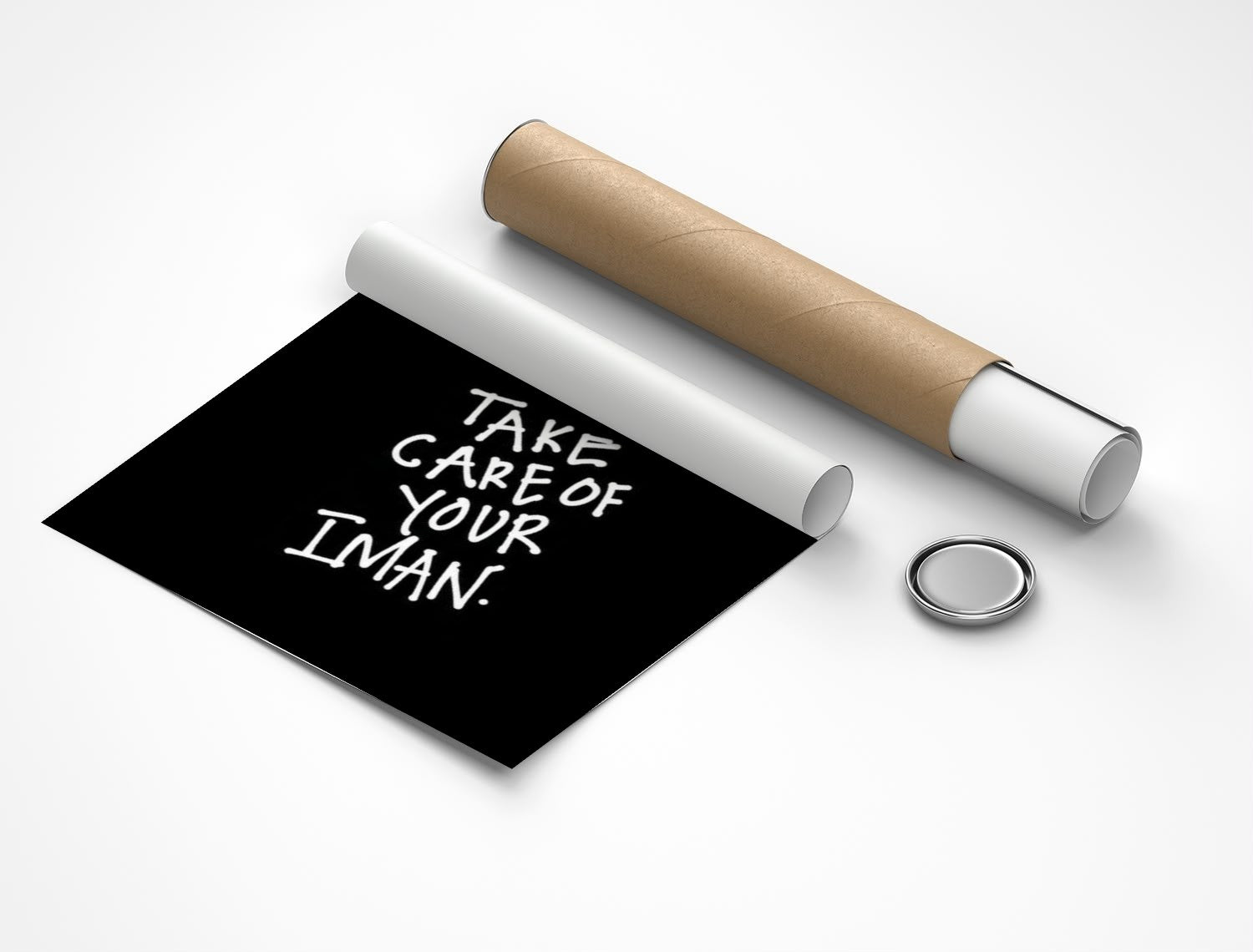 Rolled poster