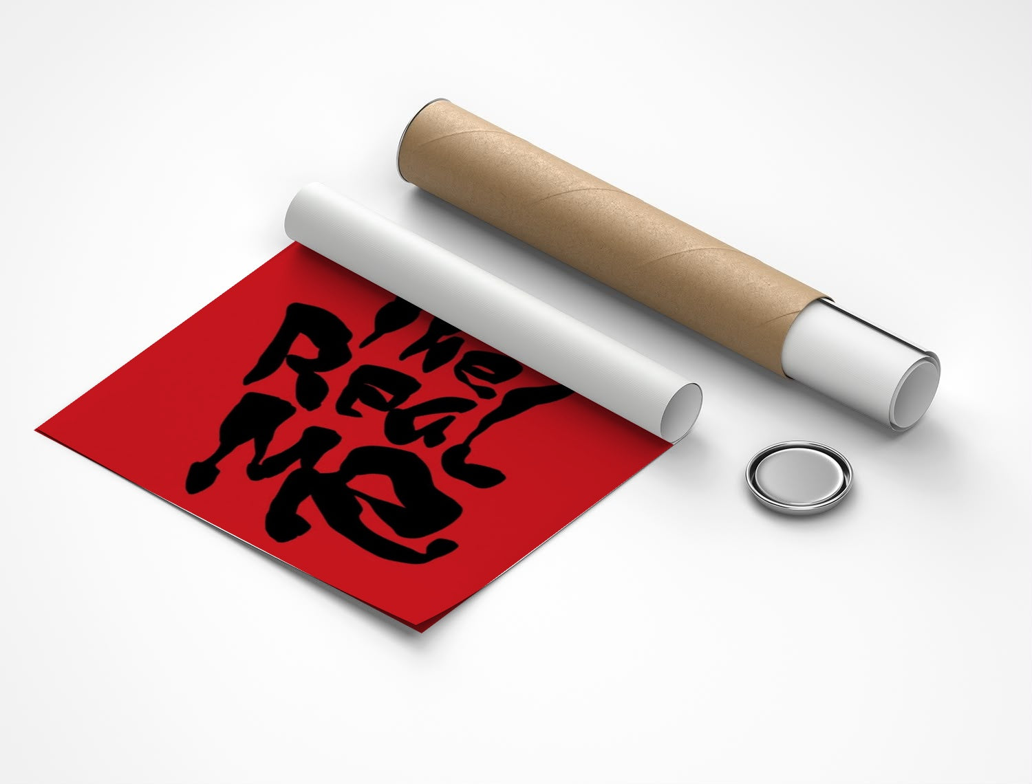 Rolled poster