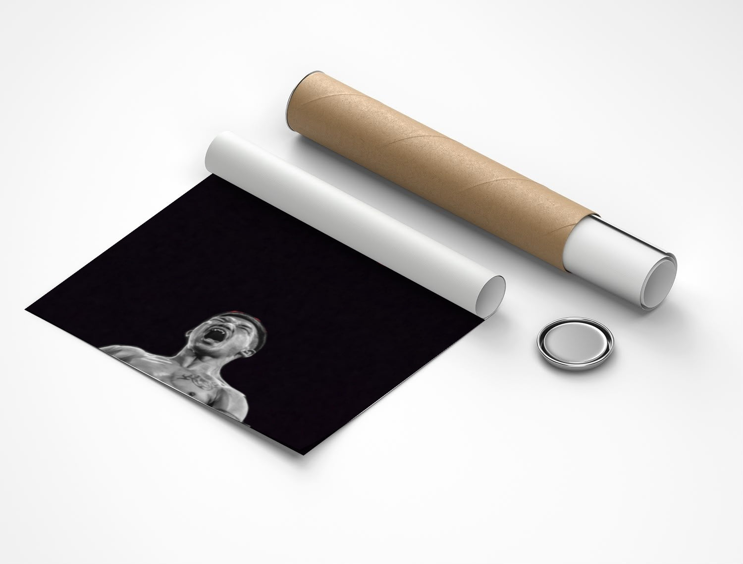 Rolled poster