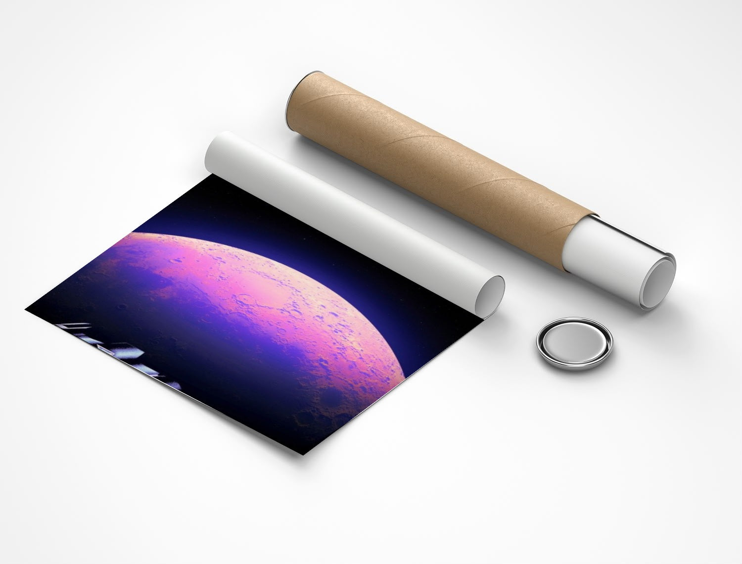 Rolled poster