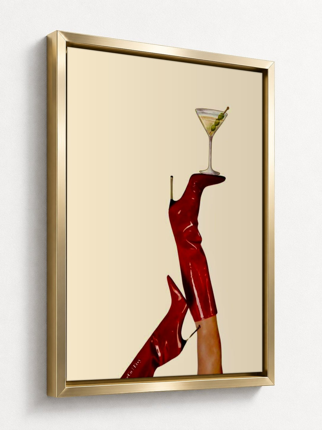 Gold floater