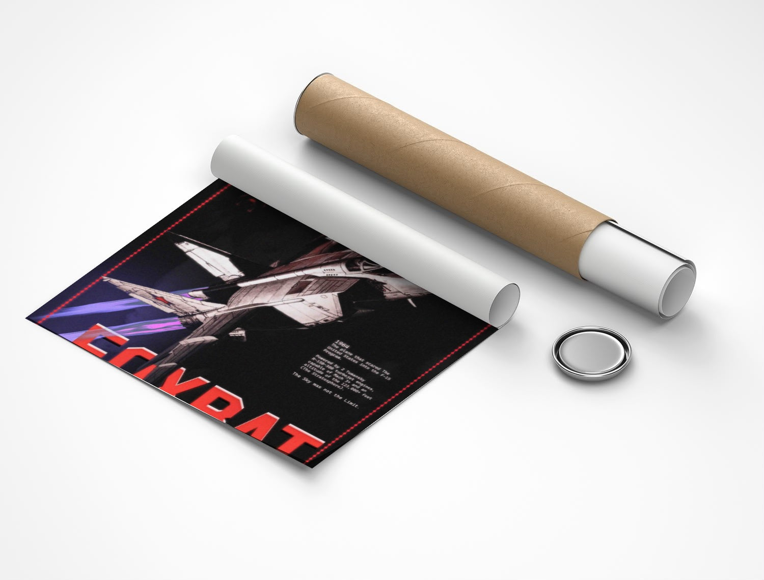 Rolled poster