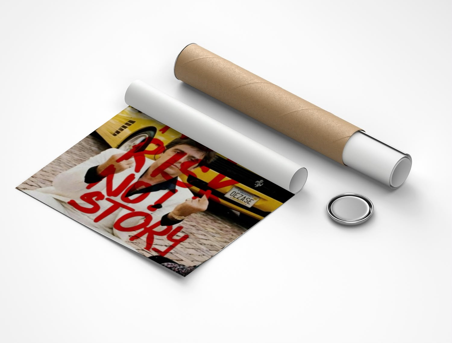 Rolled poster