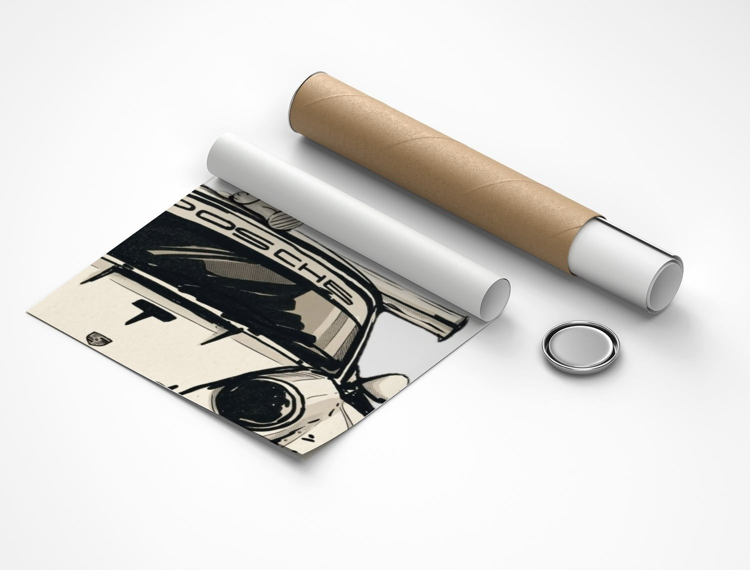 Rolled poster