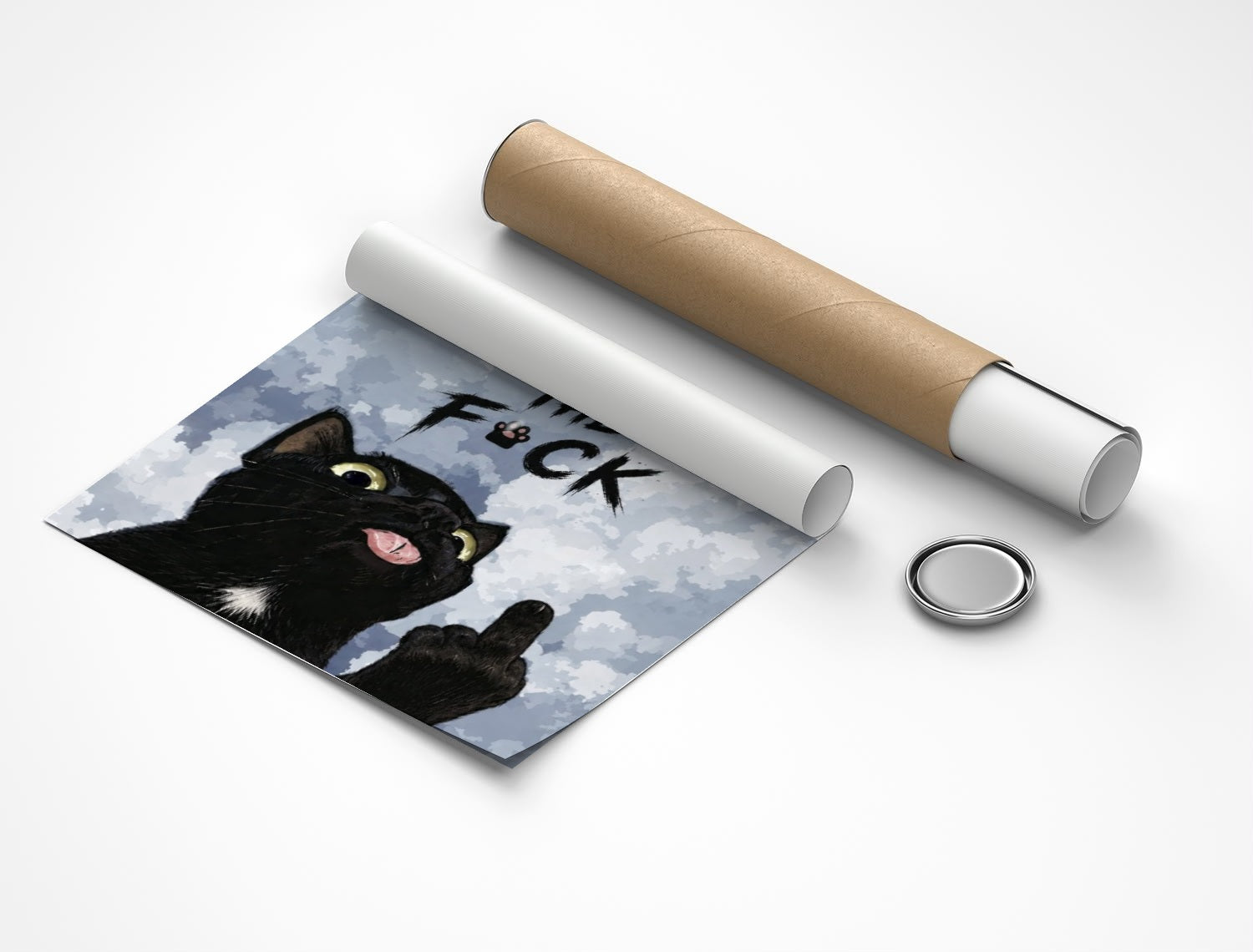 Rolled poster