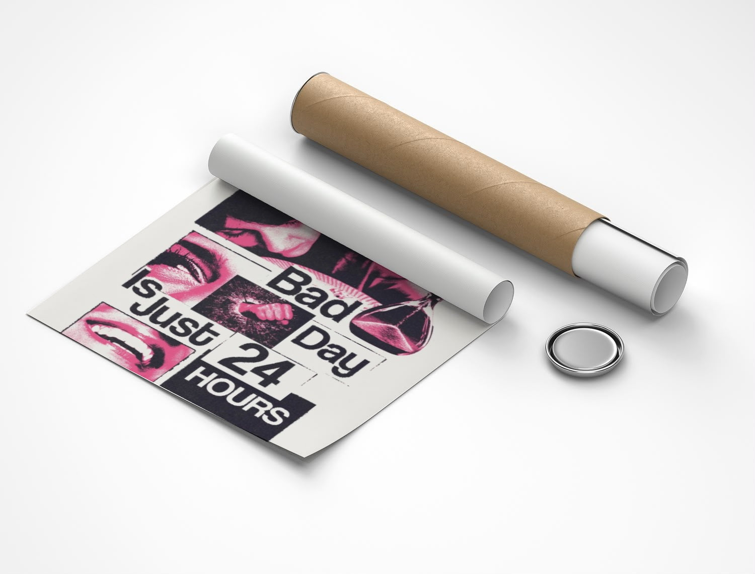 Rolled poster