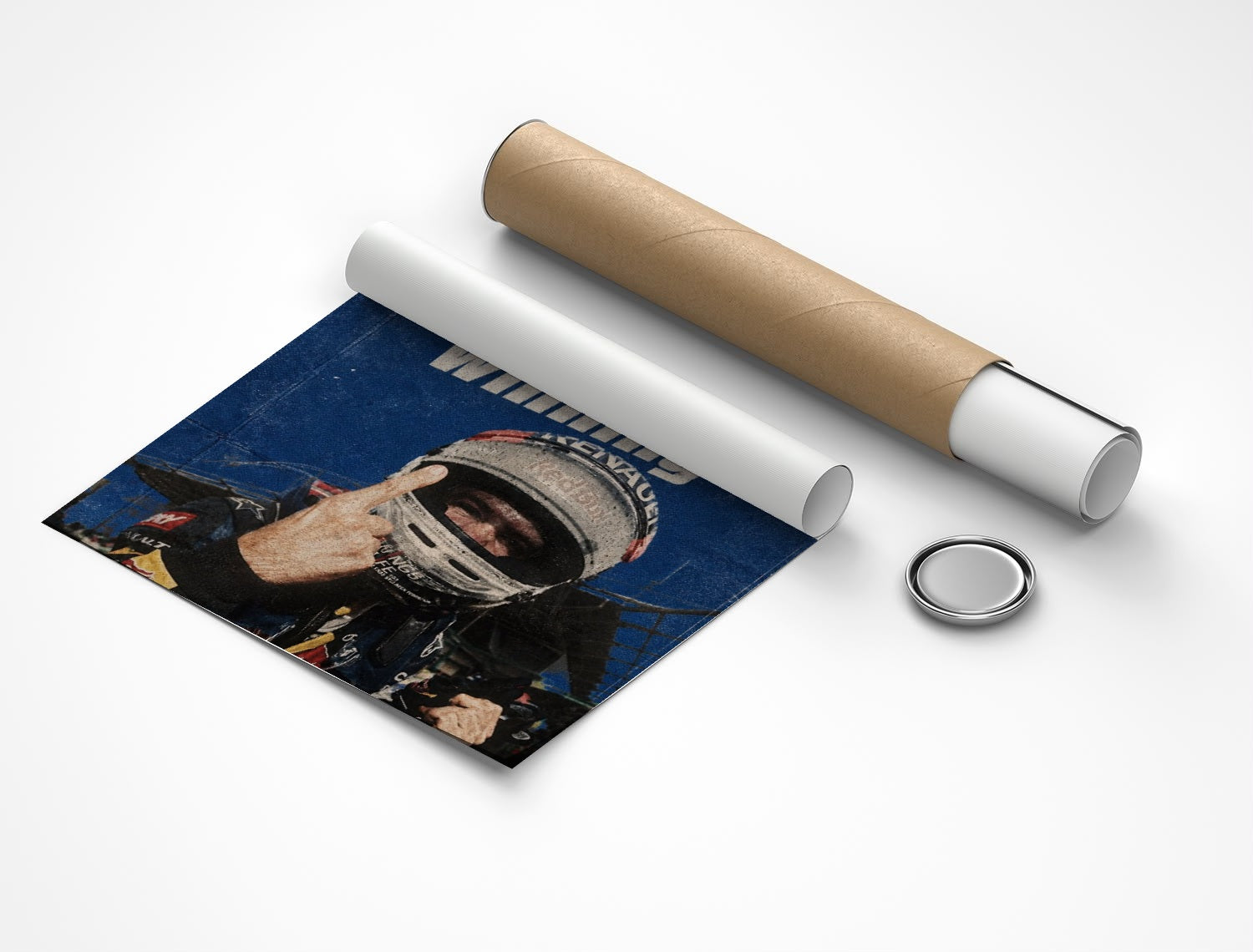 Rolled poster