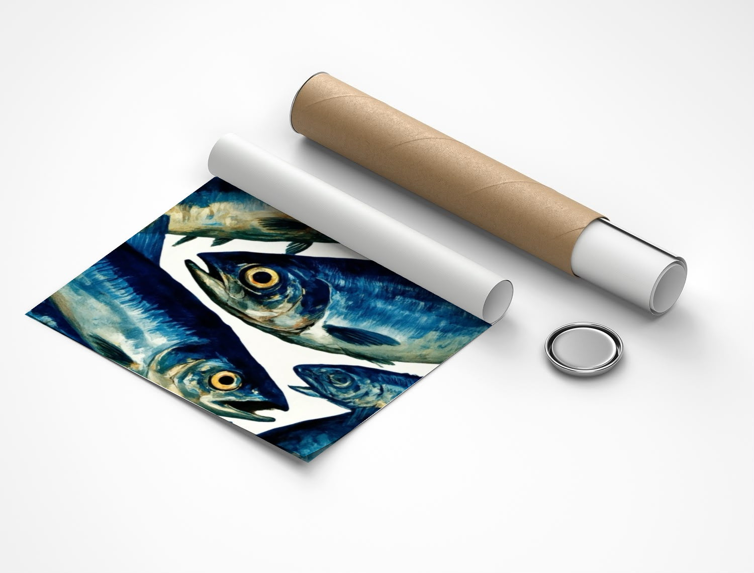 Rolled poster
