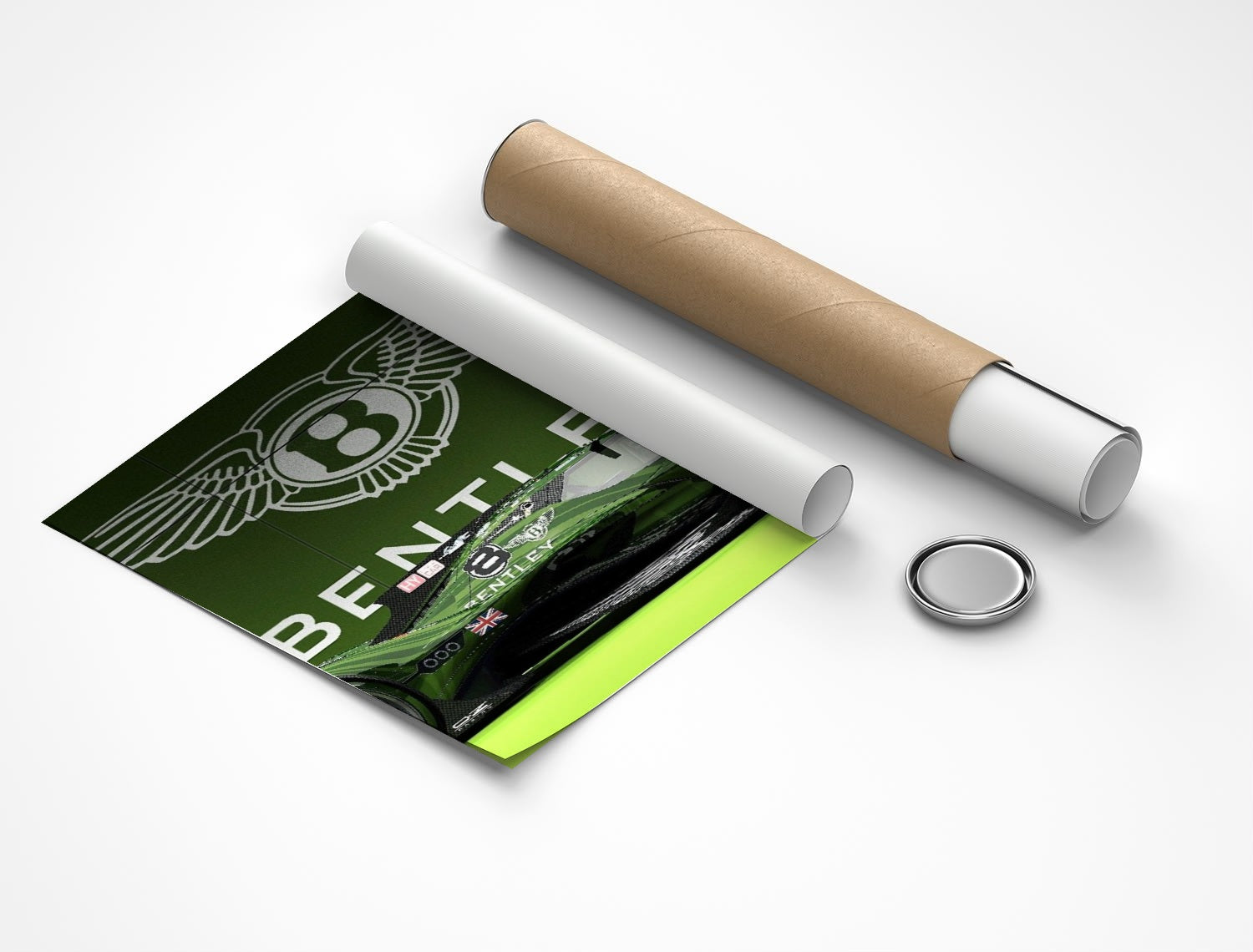 Rolled poster