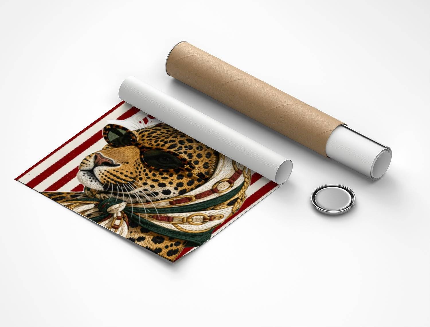 Rolled poster