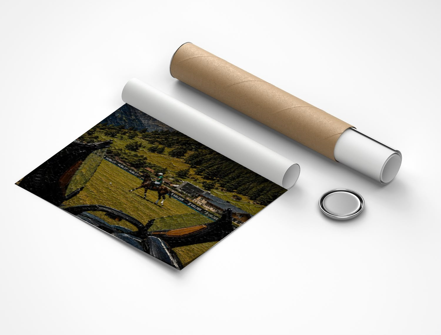 Rolled poster