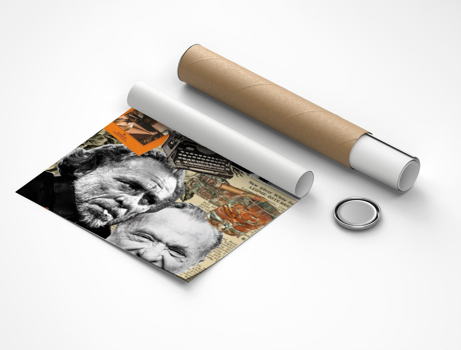 Rolled poster