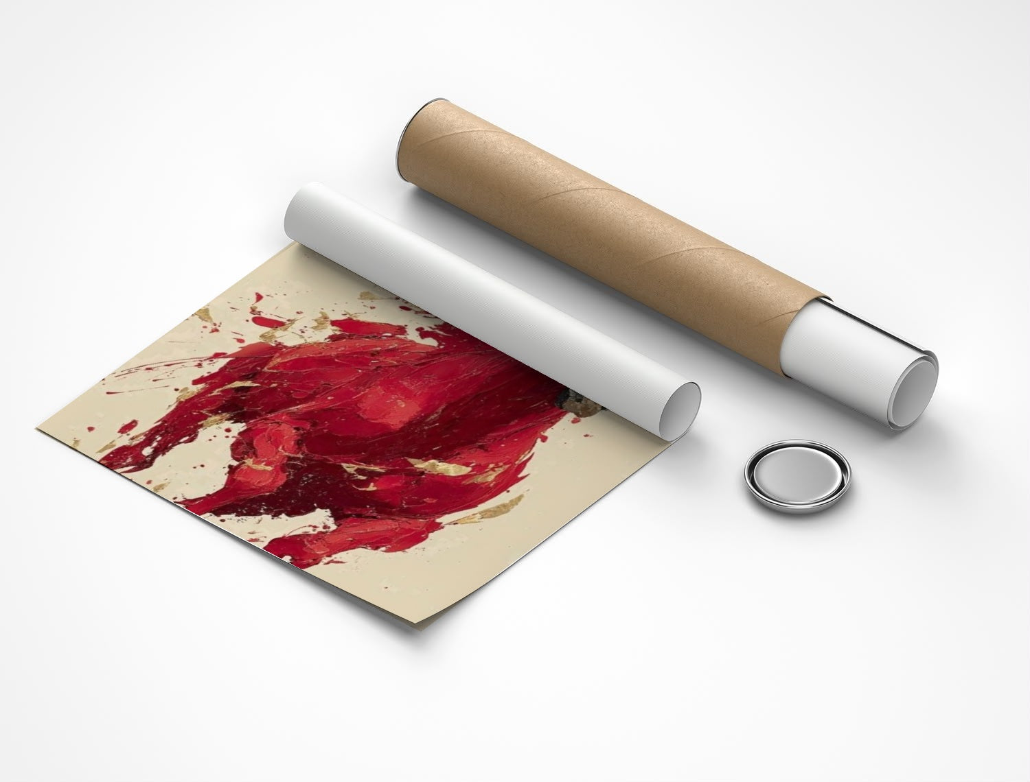 Rolled poster