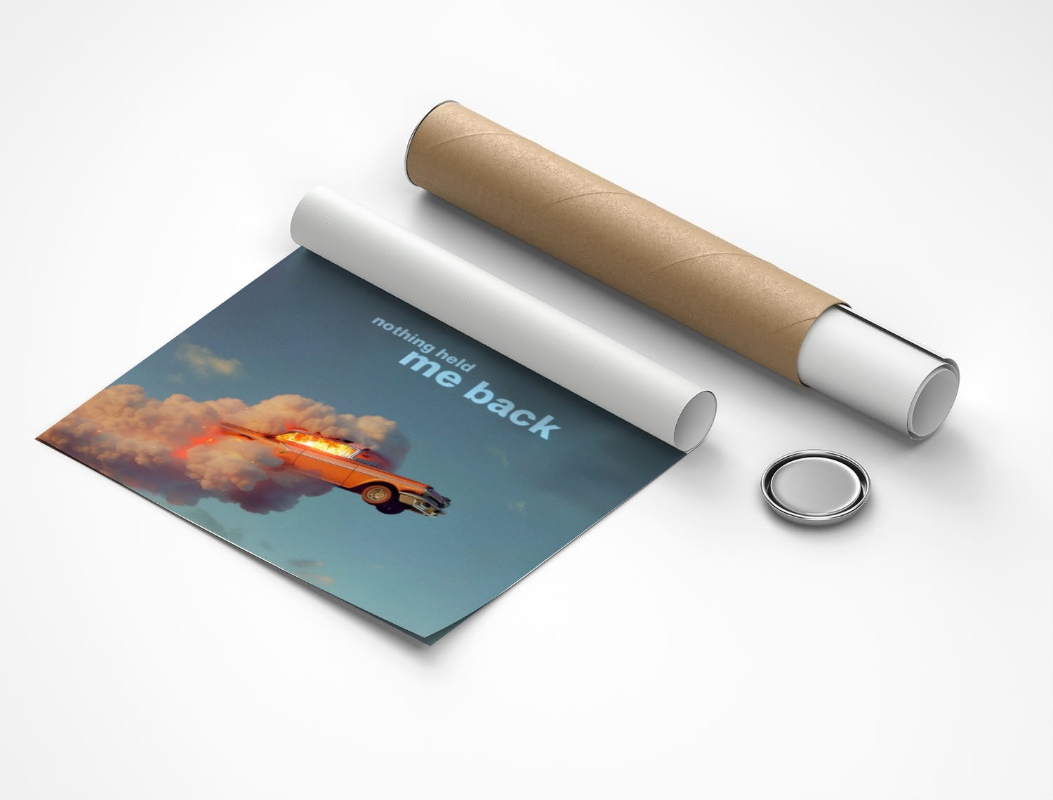 Rolled poster