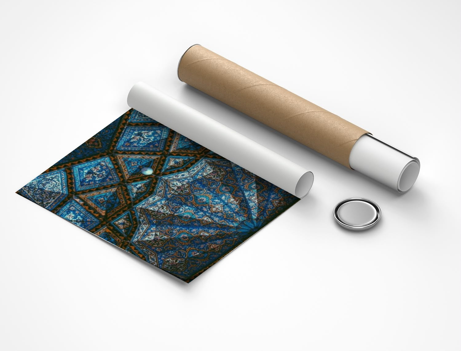 Rolled poster