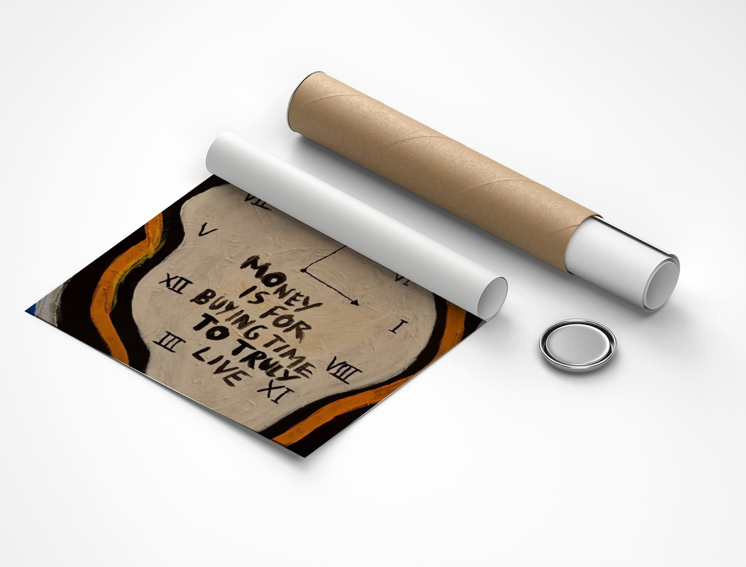 Rolled poster