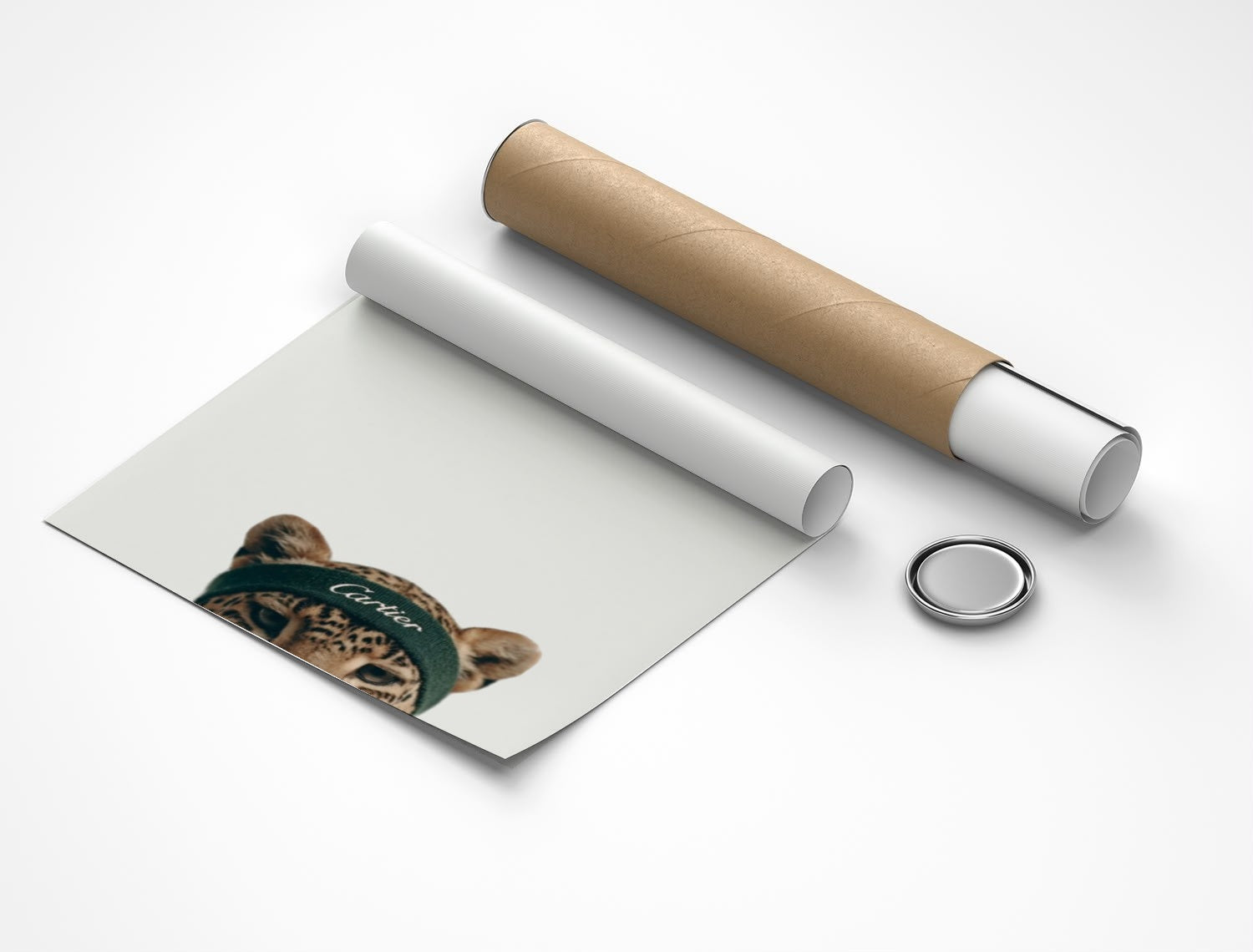 Rolled poster