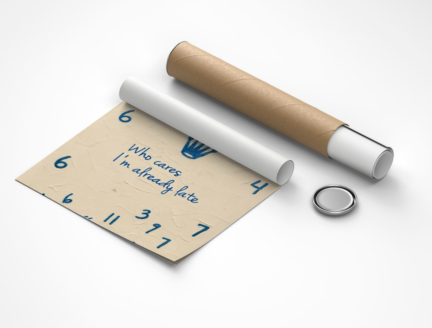 Rolled poster