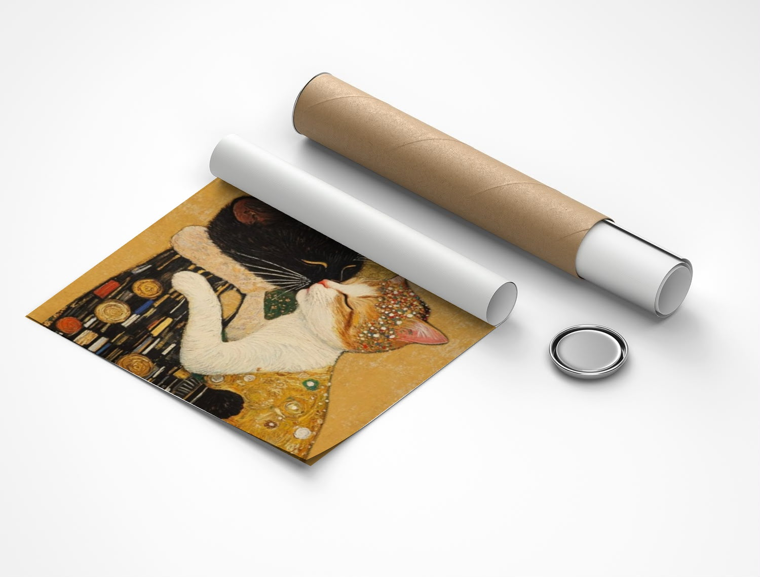 Rolled poster