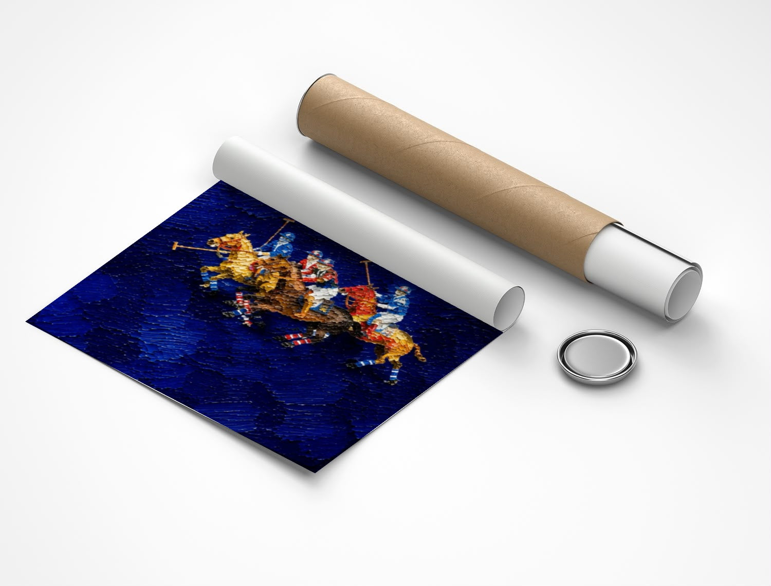 Rolled poster