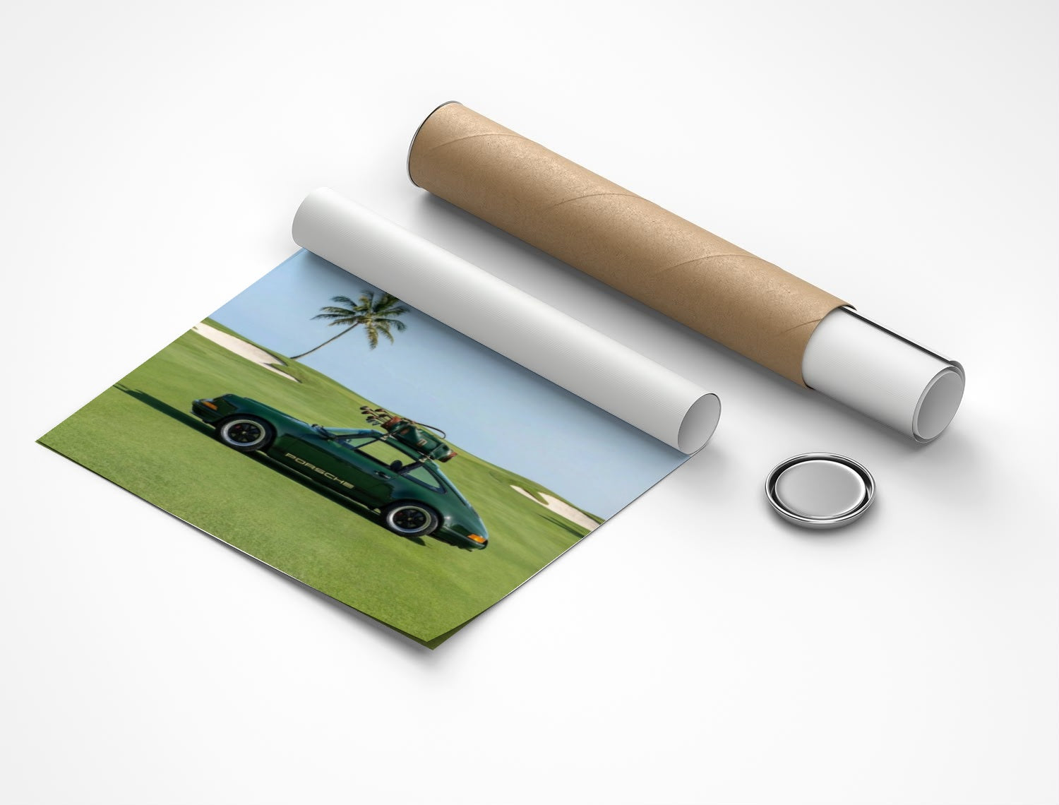 Rolled poster