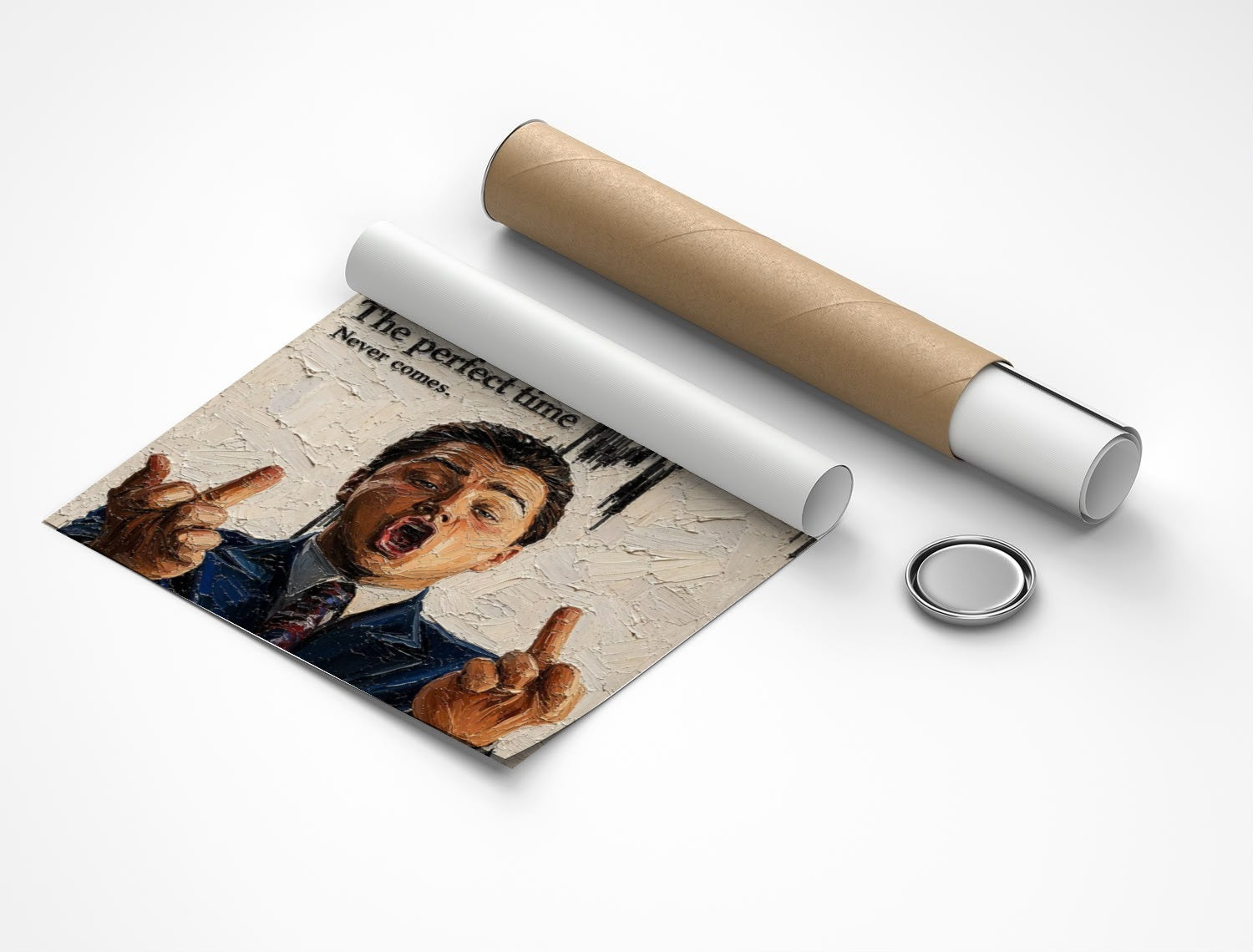 Rolled poster