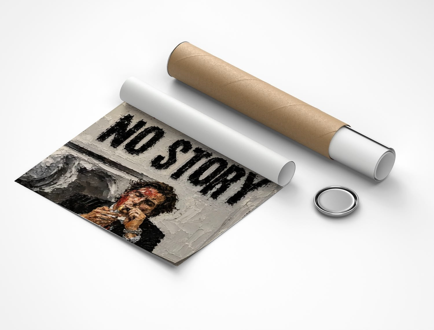 Rolled poster