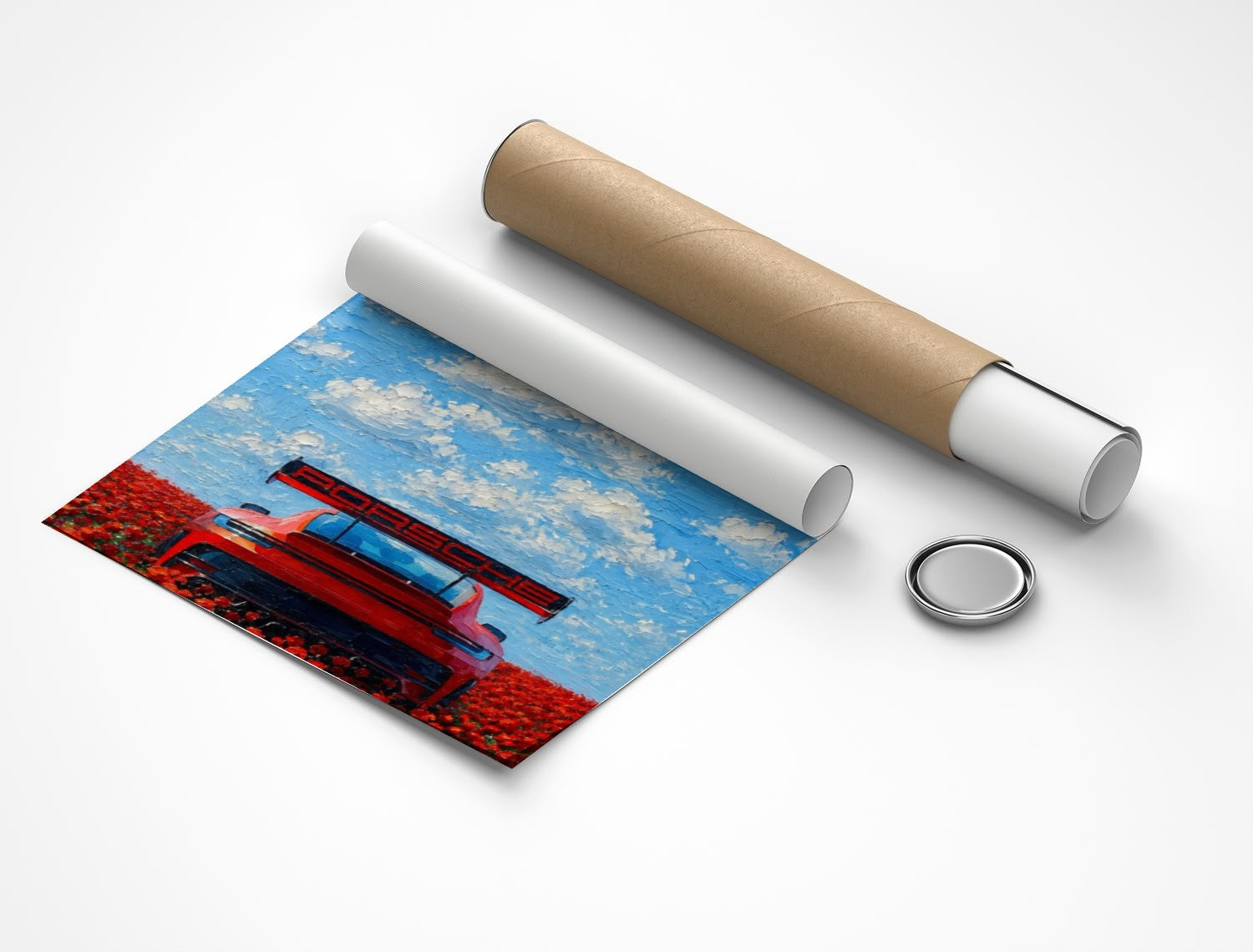 Rolled poster