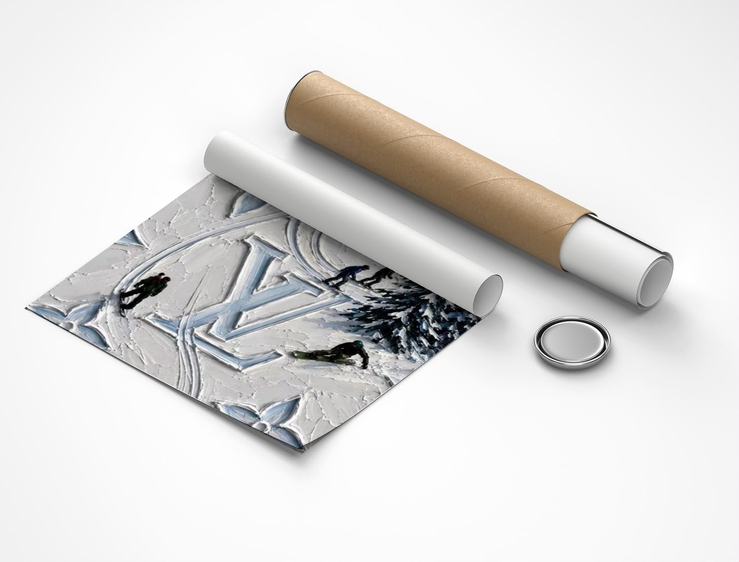 Rolled poster