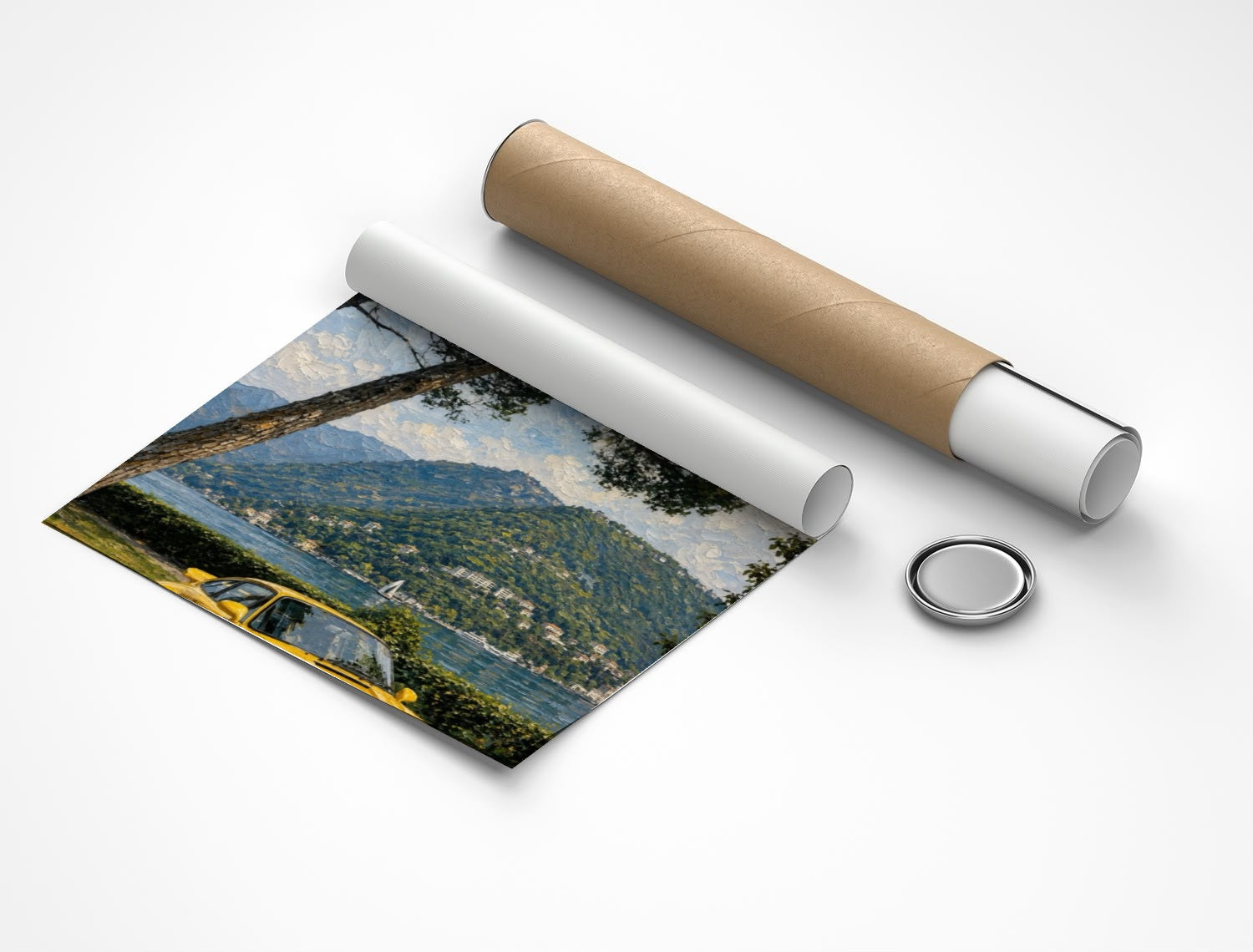 Rolled poster