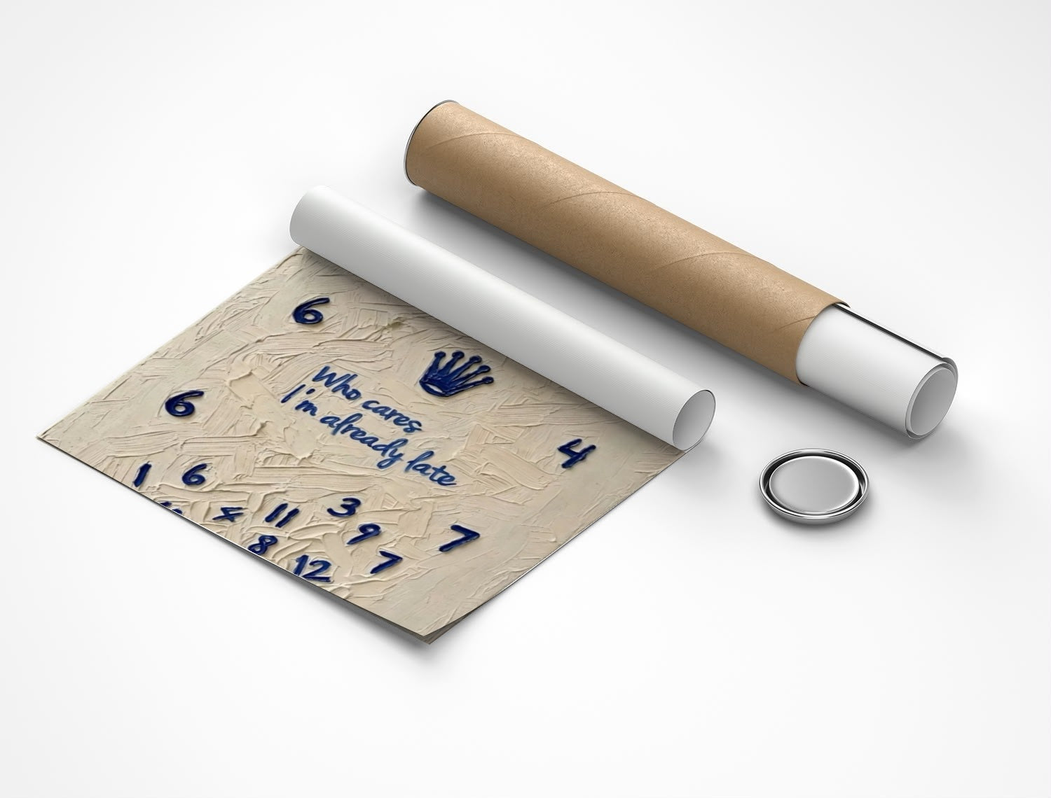 Rolled poster