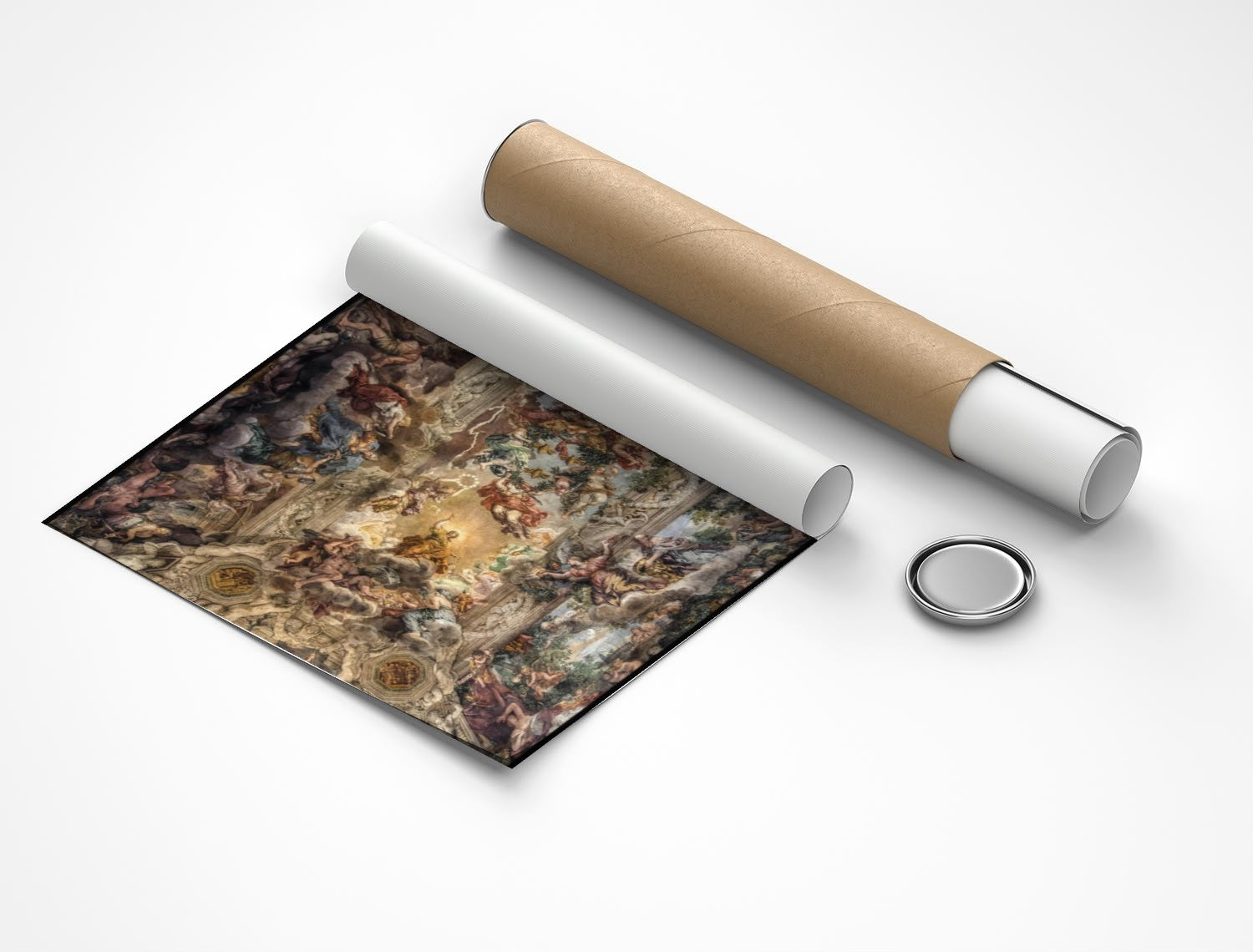 Rolled poster