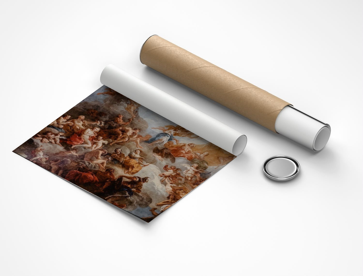 Rolled poster