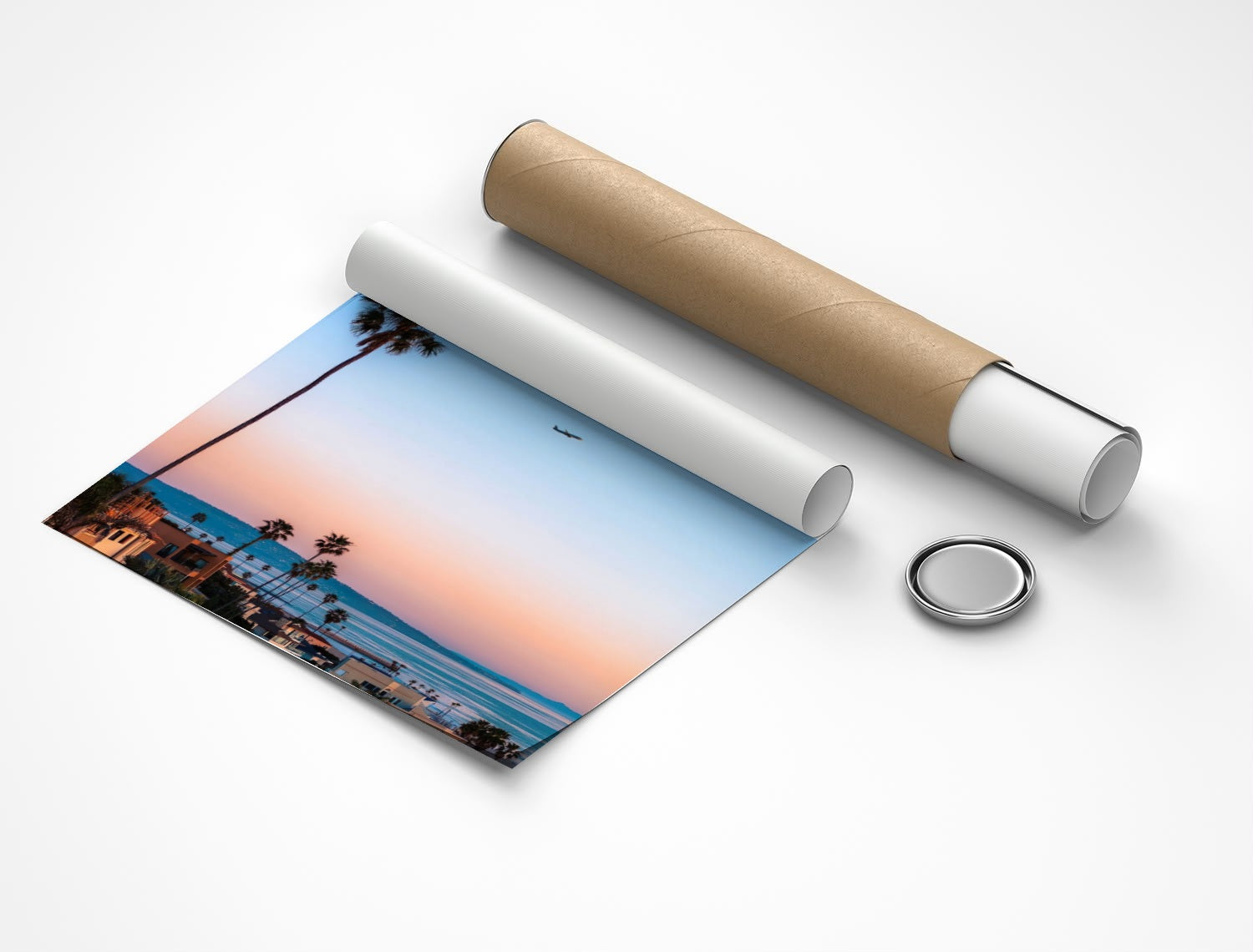 Rolled poster