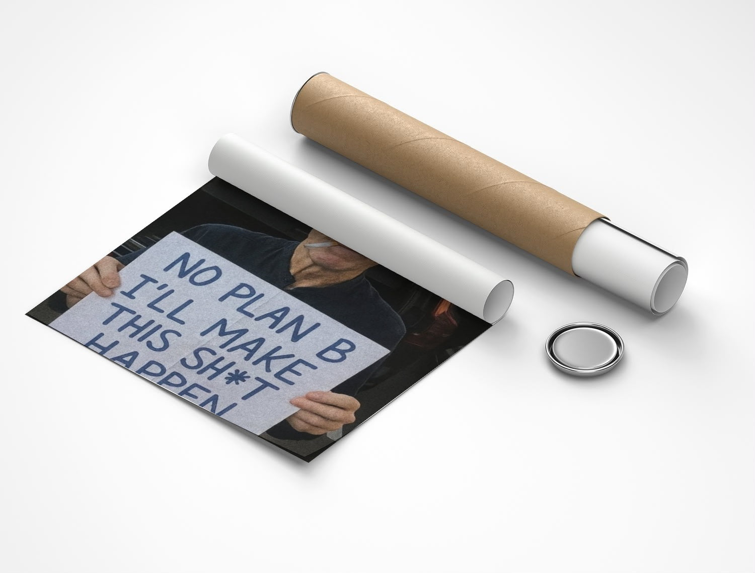 Rolled poster