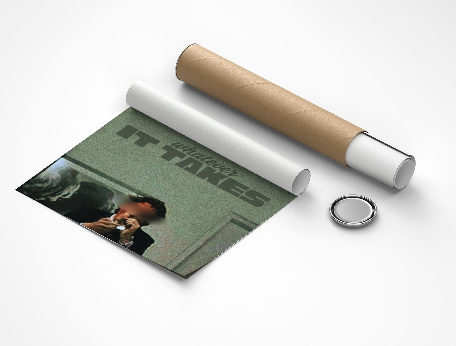 Rolled poster
