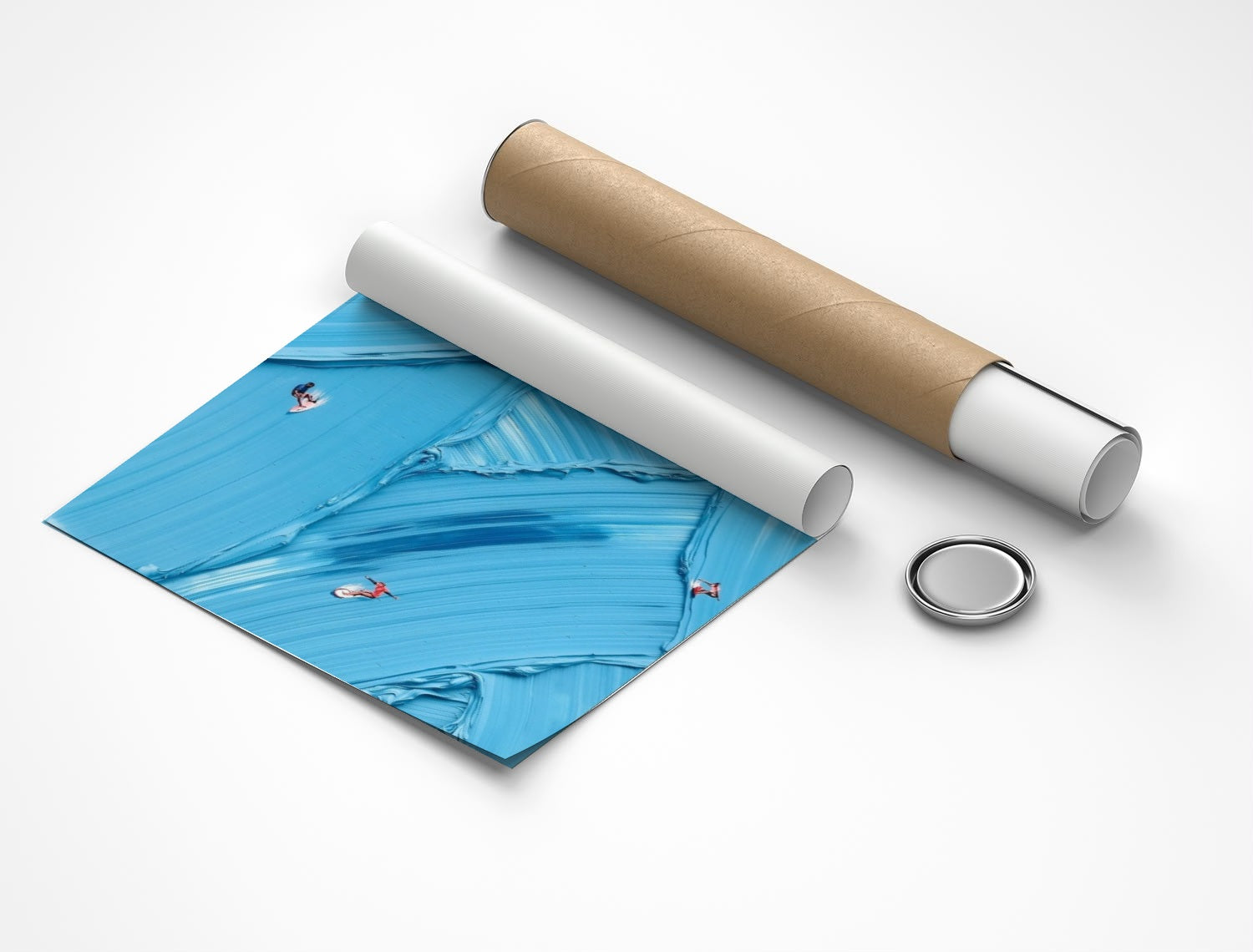 Rolled poster