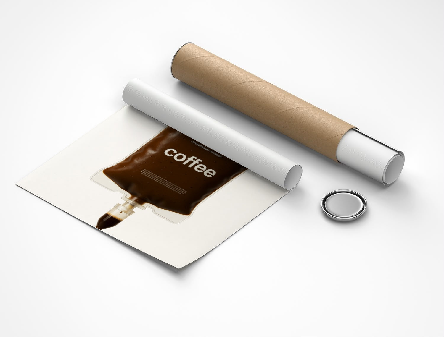 Rolled poster