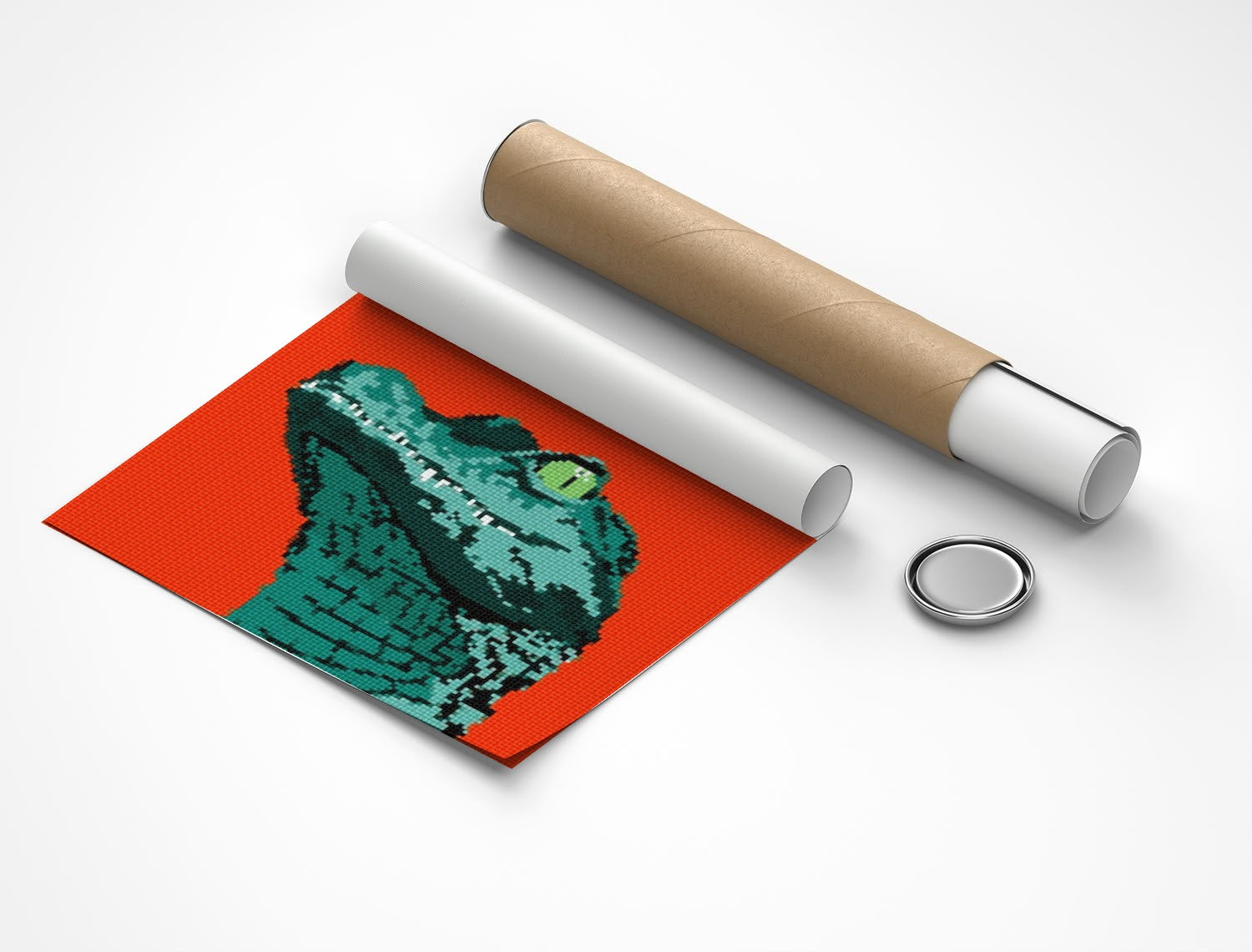 Rolled poster