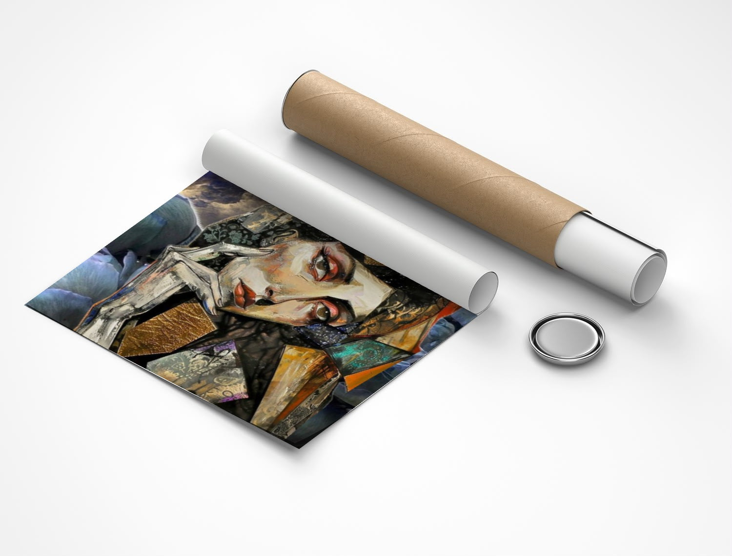 Rolled poster