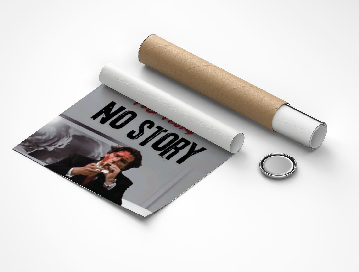 Rolled poster