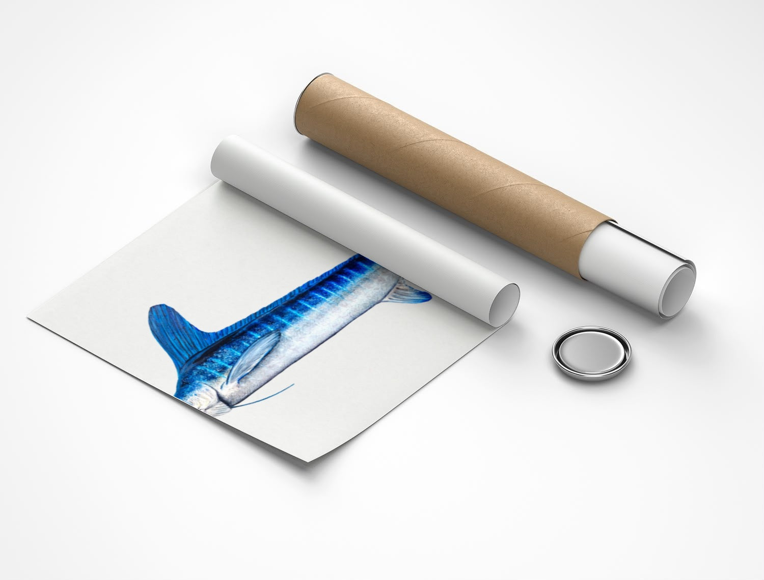 Rolled poster