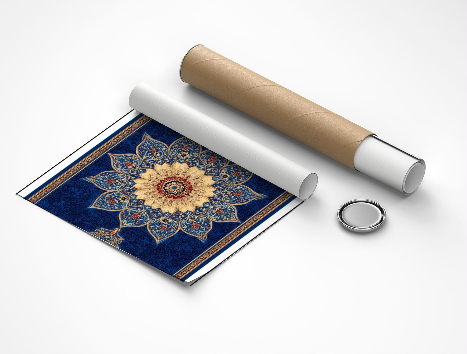 Rolled poster