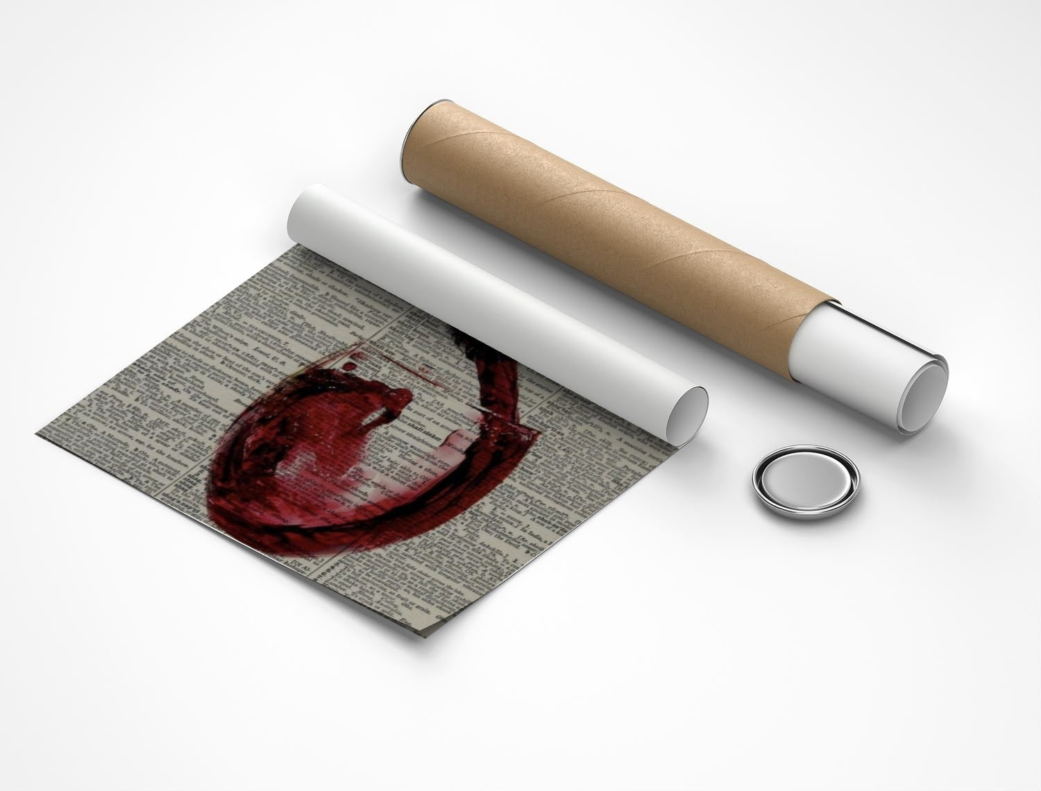 Rolled poster