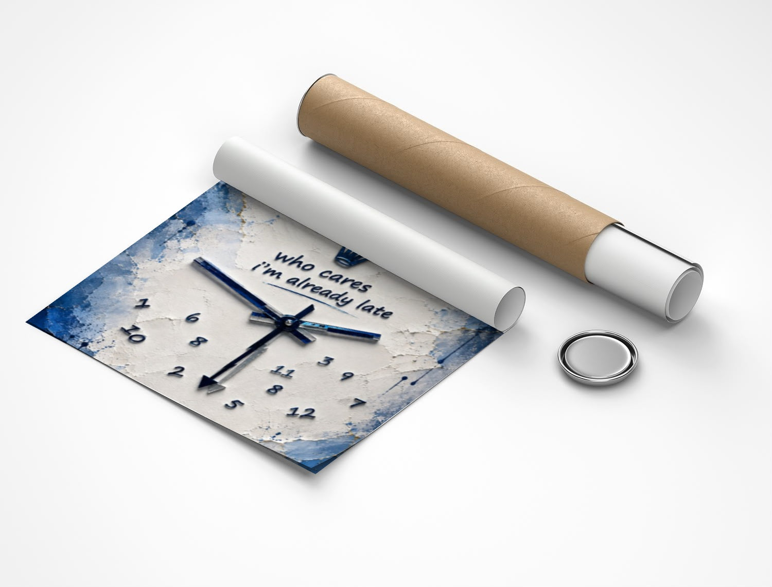 Rolled poster