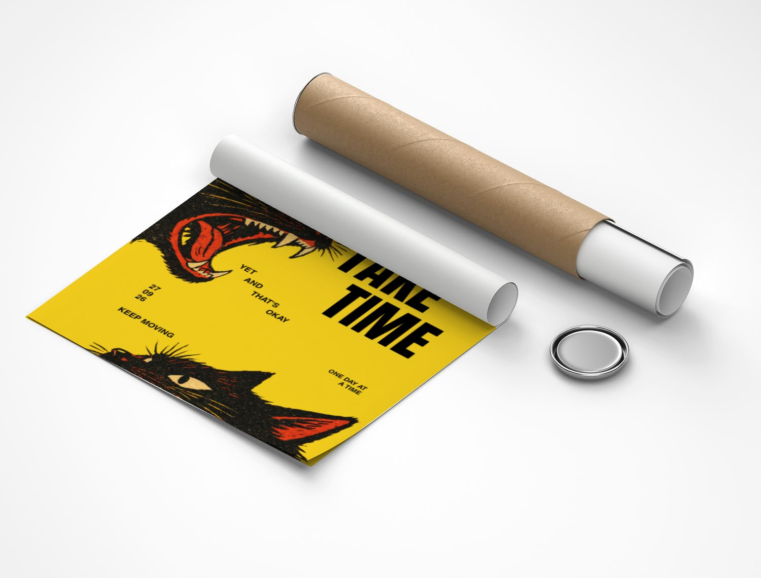 Rolled poster